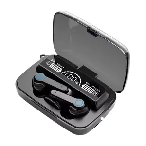2024 nouveau Offre Spéciale M19 vrai sans fil TWS écouteurs LED batterie batterie batterie externe jeu main libre basse <span class=keywords><strong>pas</strong></span> <span class=keywords><strong>cher</strong></span> Original petits écouteurs écouteurs - Product Image 1