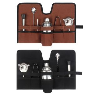 Customized Travel Bartender <b>Bag</b> <b>Kit</b> Professional Bar <b>Tool</b> Storage <b>Bag</b> Portable Bartender Tote <b>Bag</b> - Product Image 2
