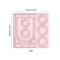 Tapis de perlage en silicone pour la création de bijoux DIY (chevillères, bracelets, colliers) et plateau de fabrication de perles