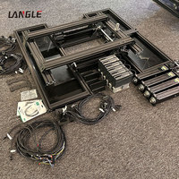 Plateforme Simulateur de Mouvement 2DOF avec Cylindre Électrique 150mm, Kit de Mouvement 2 Axes, Cockpit Abordable, Rig de Simulation 2DOF