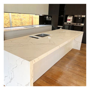 ท็อปเคาน์เตอร์หินควอตซ์วิศวกรรมจากออสเตรเลียพร้อมร่องระบายน้ำ - Product Image 1