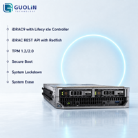 Serveur Blade demi-hauteur Dell PowerEdge M640, double processeur Intel Xeon Scalable, DDR4 ECC, IDRAC9 pour HPC, virtualisation, centre de données cloud