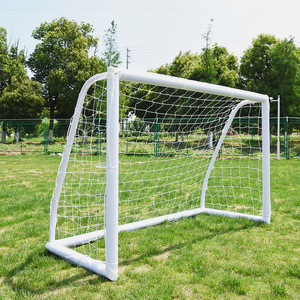 Portería <span class=keywords><strong>de</strong></span> <span class=keywords><strong>PVC</strong></span> para entrenamiento <span class=keywords><strong>de</strong></span> fútbol, Mini portería con red <span class=keywords><strong>de</strong></span> nailon, 6 pies x 4 pies, venta al por mayor - Product Image 4
