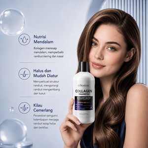 KORMESIC Bpom Certified Wholesale 275g <b>Collagen</b> Shampoo Strenghthens Repair Damaged Glow Anti-Frizz Hair Shampoo <b>Halal</b> Natural - Product Image 4