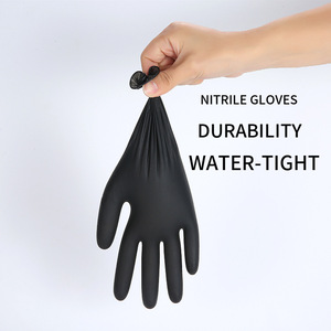 Gants en nitrile épaissis 24 cm, étanches, de protection, jetables, de sécurité - Product Image 1