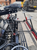 Machine de micro-surfaceurisation robuste pour asphalte liquide, pour la construction routière, machine à pavage et autres engins routiers