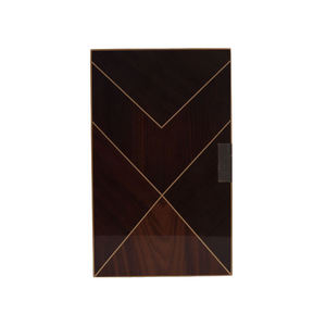 Boîte Cadeau Luxe Personnalisée Faite à la Main en Bois Brillant pour Whisky et Vin, Double Porte, Design Incrusté, Rangement Rectangulaire Haut de Gamme Marque DS - Product Image 2