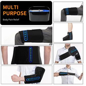 Sistema de Terapia de Agua Fría por Compresión Neumática para <span class=keywords><strong>Fisioterapia</strong></span>, Masajeador de Piernas KONBEST KB-CL03-B con Control de Tiempo - Product Image 6