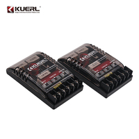 Ensemble de haut-parleurs de voiture 2 voies de haute qualité de 6,5 pouces, haut-parleurs de porte professionnels en acier avec tension 12 V
