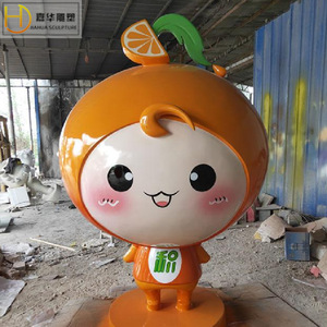 Escultura de Personaje de Dibujos Animados Jiahua, Figura Hecha a Mano de Fibra de Vidrio para Montar en el Suelo Exterior - Product Image 5