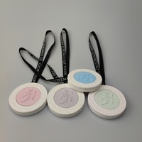 Diffuseur d'huiles essentielles en pierre de gypse personnalisé en gros, ornement suspendu parfumé pour voiture, armoire, maison, désodorisant, cadeau souvenir
