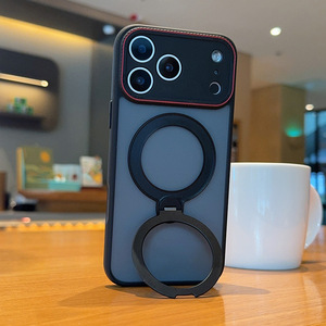 <span class=keywords><strong>Coque</strong></span> de téléphone magnétique antichute avec support rotatif intégré pour <span class=keywords><strong>iPhone</strong></span> 17 Pro Max, compatible avec la <span class=keywords><strong>recharge</strong></span> sans fil - Product Image 6
