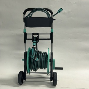 Enrouleur de tuyau d'arrosage à roulettes durable, chariot portable pour tuyau d'arrosage pour l'irrigation des jardins et des cours - Product Image 3
