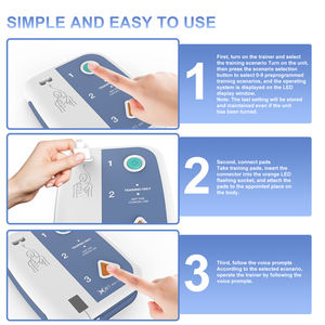 Macchina per addestramento Cpr Aed defibrillatore portatile Trainer per la formazione CPR Dea De Treinamento - Product Image 6
