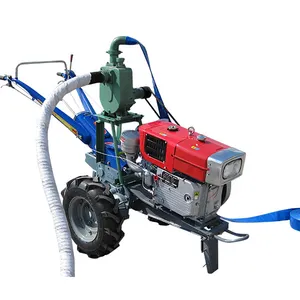 CE diesel electrcic farm a due ruote mini motore diesel motocultor potere timone a mano trattore motocoltivatore