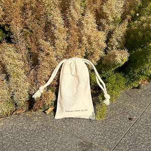 Hot Sale Custom Printed Small Cotton <b>Drawstring</b> <b>Pouch</b> Natural Color Eco Friendly Dust Bag - Product Image 1