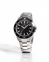 Montre de plongée automatique de luxe personnalisée pour homme, mouvement Miyota, acier inoxydable, cadran 41 mm, verre saphir, aiguilles lumineuses, étanche 200 m