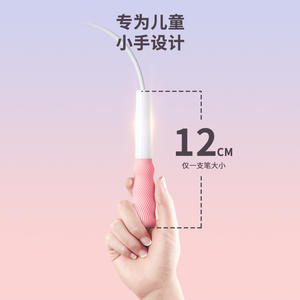 เชือกกระโดดปรับความเร็วได้สำหรับเด็ก วัสดุ PP ปรับความยาวได้ อุปกรณ์ออกกำลังกายสำหรับนักเรียนชั้นประถมและมัธยม - Product Image 4