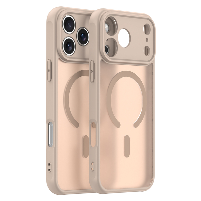 Slim Brushed Frosted Magnetic Case for Nothing Phone CMF Phone 2 Pro 3a Pro 3a Flexible Button Airbag 360°Full Cover