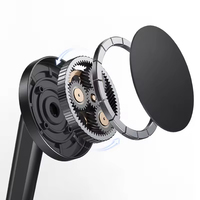Support de tablette magnétique professionnel robuste, rotation à 360°, base antidérapante, support pour smartphones, alliage d'aluminium, bureau