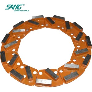 Bloc de meulage SANG à segment métallique, à liaison rapide, longue durée de vie, stable, pour <span class=keywords><strong>le</strong></span> traitement des surfaces de sol en béton - Product Image 3
