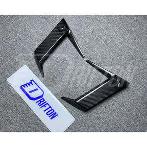 Embellecedor de ventilación de guardabarros delantero de fibra de carbono seco estilo TC para Mercedes Benz G Wagon W464 - Product Image 3