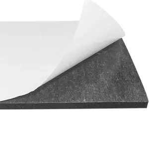 Rouleau de feuilles de mousse noires auto-adhésives à haute densité à cellules fermées, grande feuille de mousse EVA Cosplay Premium