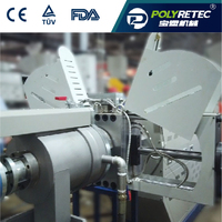 Machine de granulation automatique de plastique PP PE rigide 500 kg/h, ligne de recyclage des déchets plastiques