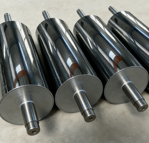 Высокоточный хромированный ролик из нержавеющей стали, изготовленный на заказ для упаковочных машин - Product Image 3