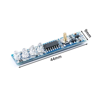 Indicateur de capacité de batterie 12V 18650 - Module d'affichage LED pour batteries Li-ion 1S/2S/3S/4S (3,7V-16,8V)