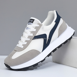 Chaussures de sport décontractées pour hommes 2026 – Modèle Bale Calzado Zapatos Correr – Été, Printemps, Automne – Doublure en maille – Bleu – Femme - Product Image 4