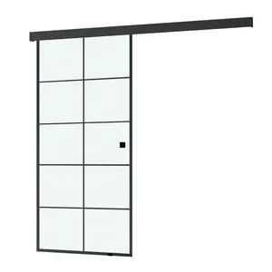 Стеклянная алюминиевая рамка дверь стальная стеклянная дверь рамка алюминиевая раздвижная дверь