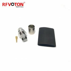 RF đồng trục <span class=keywords><strong>BNC</strong></span> nữ uốn kết nối (EZ solderless) Jack loại cho H1000 lmr400 Cáp - Product Image 4