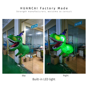 Halloween Inflatable khủng long sắp ra khỏi cửa sổ sống động T-REX thổi lên Inflatable cho trong nhà ngoài trời trang trí - Product Image 2
