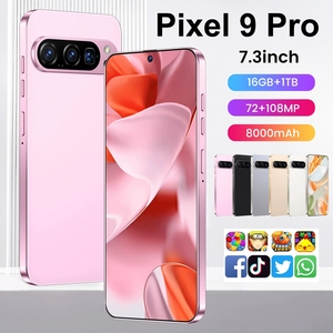 Nuevo Modelo Lanzado 9pro <span class=keywords><strong>XL</strong></span> 16GB + 1TB 5G Android Smartphone de 7.3 Pulgadas Desbloqueado, Teléfono para Juegos con Pantalla 2K, Versión Global LTE, Inglés - Product Image 5