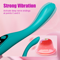 Vibrateur réaliste pour femmes avec 9 modes de vibration, écran LCD, IPX6, silencieux, sans latex, pour stimulation du point G et du clitoris