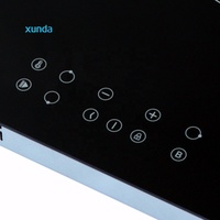 Estufa de Cocina Eléctrica de Inducción con Pantalla Táctil de 4 Placas Infrarrojas, Estilo Europeo, de Fábrica Xunda, Venta al Por Mayor
