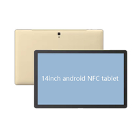 ODM 10 "14" Tablette de vente au détail Système de point de vente Tablette de restaurant avec lecteur NFC avant Tablette Android compatible hospitalité NFC