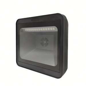 Escáner USB de Ventana Amplia con LED Rojo Omnidireccional para Pasaportes, OCR, Códigos QR, Códigos 1D y 2D, Plataforma de Escaneo de Códigos de Barras de Escritorio - Product Image 1