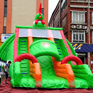 GZCY Grand <span class=keywords><strong>toboggan</strong></span> gonflable commercial à usage intensif, en PVC, portable, Guangdong - Product Image 1