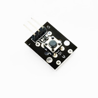 KY-004 interrupteur tactile 3 broches bouton poussoir interrupteur capteur Module 6x6x5mm tactile interrupteur d'alimentation bricolage Kit capteur Module