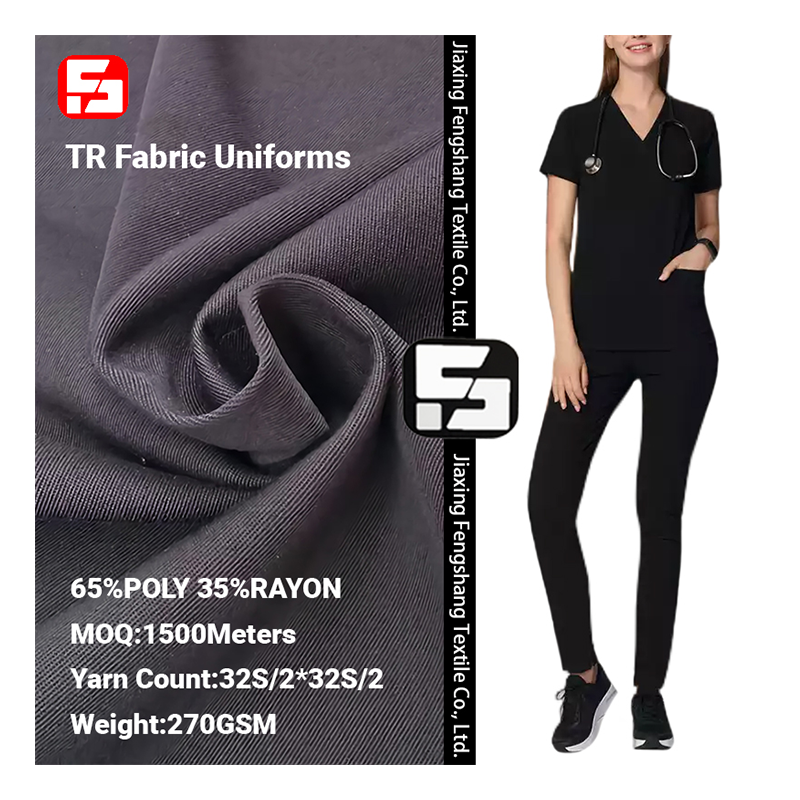 2022 Черная пятница, Полиэтиленовая ткань t/r 32S, ткань в наличии, поставщик ткани, саржевая дышащая школьная сумка, ткань для медицинской униформы