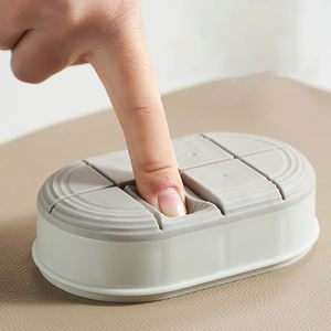 Conteneur alimentaire assisté pour bébé DD1628 en gros, pour congélateur, moules à glaçons pour whisky, bacs à glaçons avec couvercle - Product Image 6