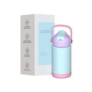 Gran oferta, 350ml, niños, niños, 304, acero inoxidable, doble pared, termo aislado al vacío, taza, botella de agua portátil para viajes, lindo - Product Image 2