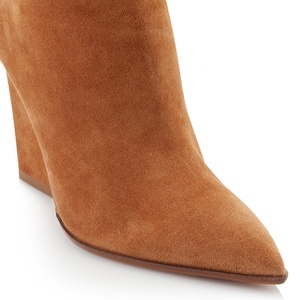 2020 signore di Alta Tacco Tan <span class=keywords><strong>Stivaletti</strong></span> Donne Scarpe A Punta Stivali del Cuneo Caviglia - Product Image 4