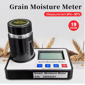 Medidor de Umidade de Grãos Portátil |   Medidor <span class=keywords><strong>Digital</strong></span> Inteligente de Umidade para Trigo/Arroz/Milho/Soja (20+ Tipos de Grãos) - Product Image 6