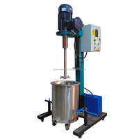 Mélangeur de dispersion de peinture à base d'eau à grande vitesse 2.2KW Mélangeur de dispersion de peinture à l'huile à vitesse variable pour pâte de couleur