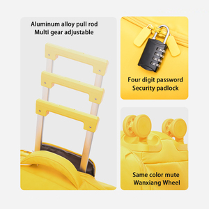Luggage Manufacturer Luggage <strong>Suitcase</strong> 2024 New Travel <strong>Suitcase</strong> 20 Inch <strong>ultra</strong> <strong>Light</strong> Waterproof Nylon Fabric Box Wholesale - Product Image 5