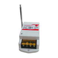 Interrupteur sans fil à distance RF 220V à longue portée de 3000m et émetteur à distance 2CH 433MHz pour pompe à eau, moteur d'usine