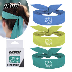 IRunサッカーテニススポーツヘッドバンドバスケットボール忍者スウェットバンドカスタムポリエステルジムランニングスウェットバンド - Product Image 1